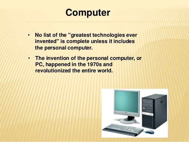 what is the important invention before the age of computer essay What is the important invention before the age of computer